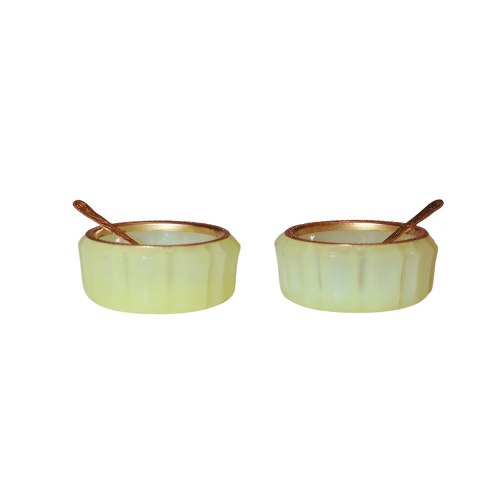 Opaline Salt Cellars